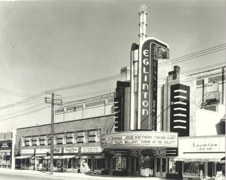 What Yonge and Eglinton Looked Like in the 1950s Sage Toronto Real